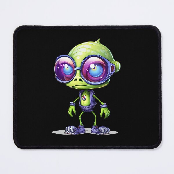 Item preview, Cartoon Alien Scientist designed and sold by 24hSpaceMadness.