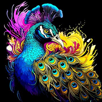 How to draw sitting peacock with Pencil colour for beginners || peacock  drawing || - YouTube