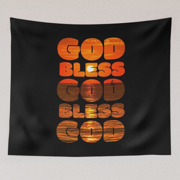 Item preview, God bless sunset designed and sold by figadesign.