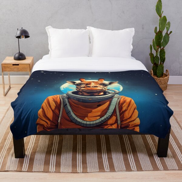 Item preview, Tierno astronauta jirafa en el espacio explorando la galaxia. designed and sold by CreativeShed.