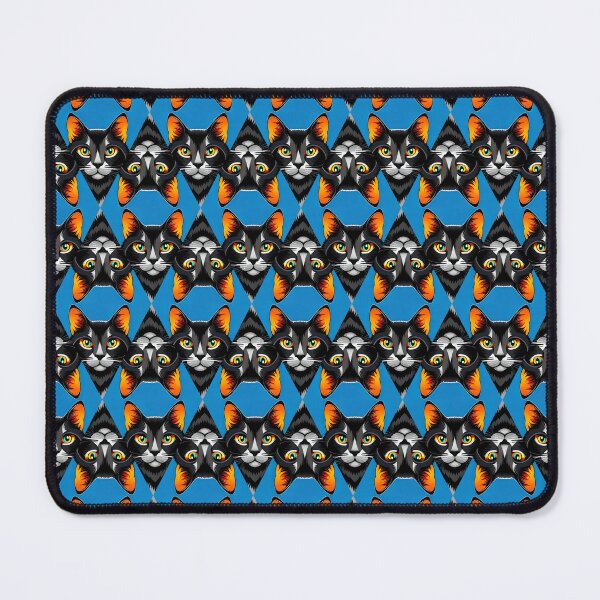 Item preview, Face Black Cat Pattern designed and sold by artbibun.