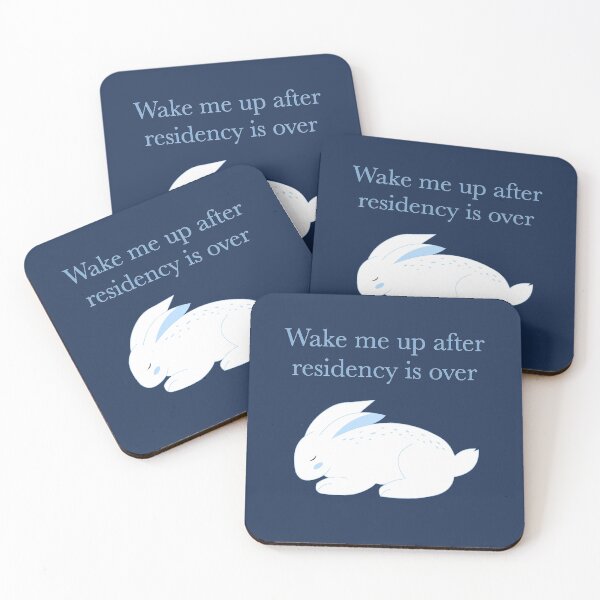 Item preview, Wake me after residency designed and sold by peachesandfizz.