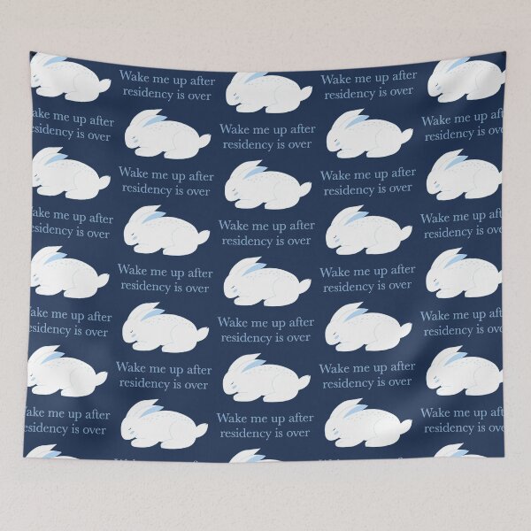 Item preview, Wake me after residency designed and sold by peachesandfizz.