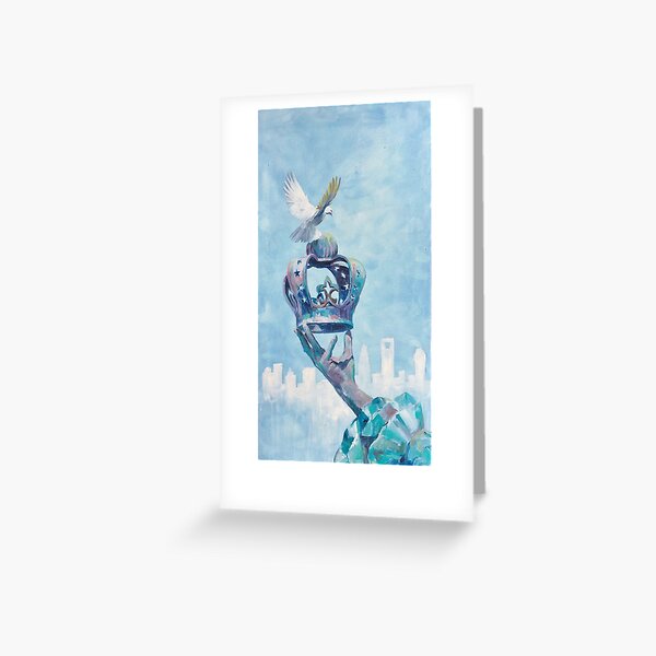 Peace for the Queen City Greeting Card