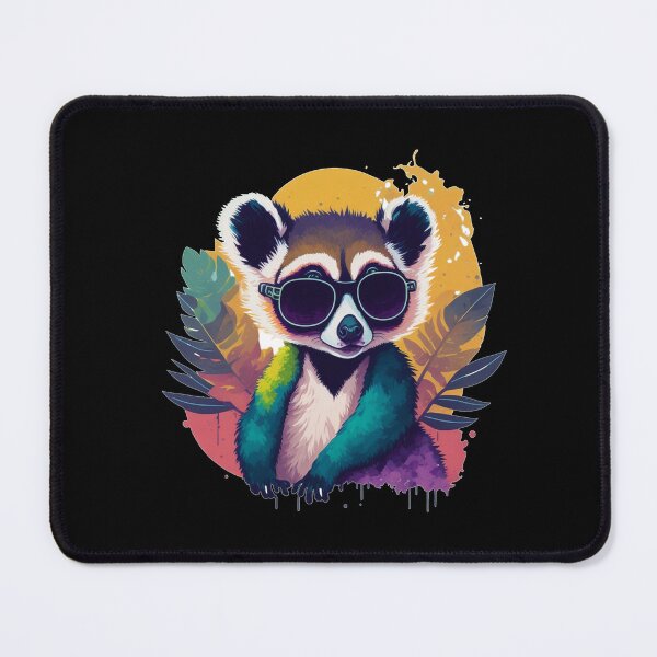 Item preview, Lemur in sunglasses designed and sold by Pug-Obsession.