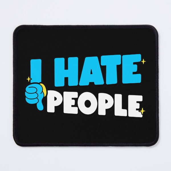 Item preview, I Hate People Retro designed and sold by flippinsg.