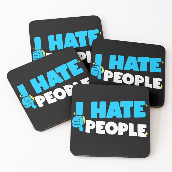 Item preview, I Hate People Retro designed and sold by flippinsg.