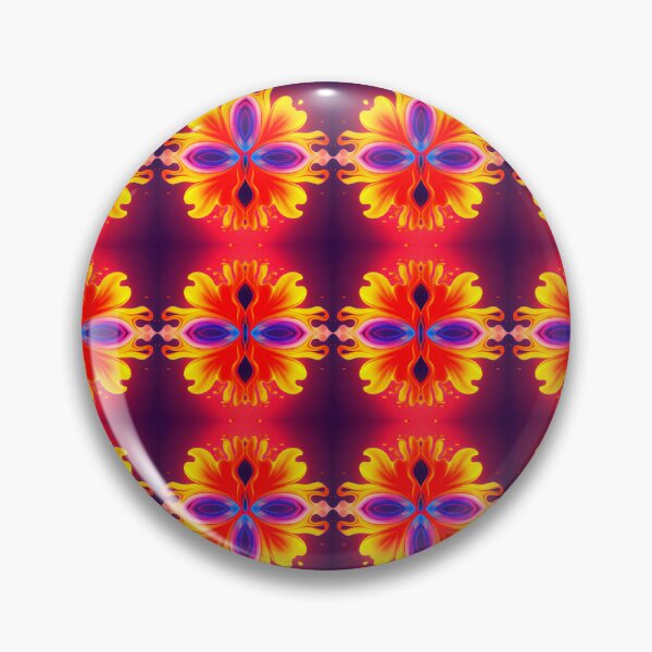 Item preview, Flower Fire Pattern designed and sold by artbibun.