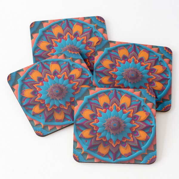 Item preview, Intriguing 3D Mandala Kaleidoscope: An Enchanting Journey designed and sold by DesignArtEmpire.
