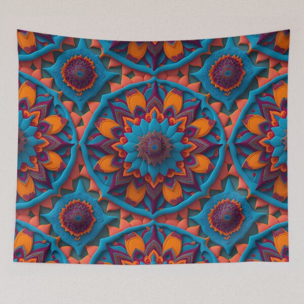 Item preview, Intriguing 3D Mandala Kaleidoscope: An Enchanting Journey designed and sold by DesignArtEmpire.