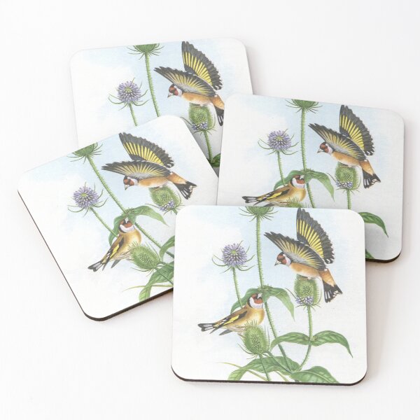 Item preview, Pair of Goldfinches. From an original painting by John Gould. designed and sold by mindwarp2000.
