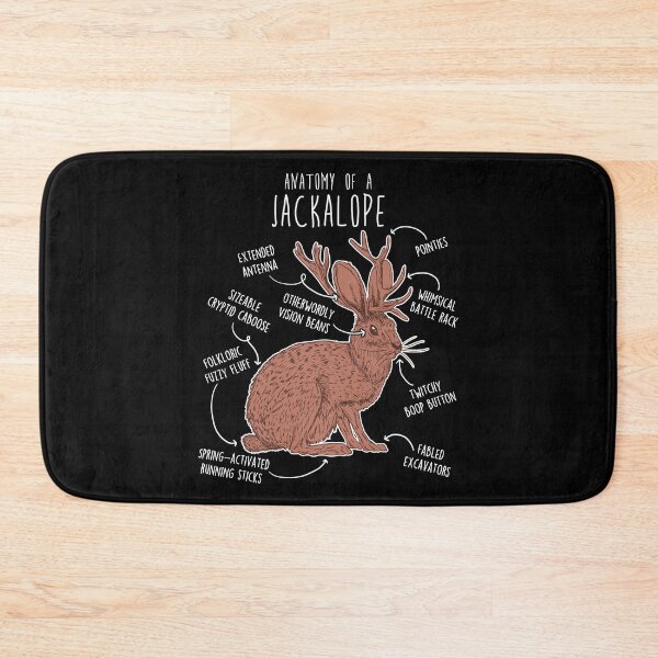 Item preview, Jackalope Anatomy designed and sold by Clara Hollins.