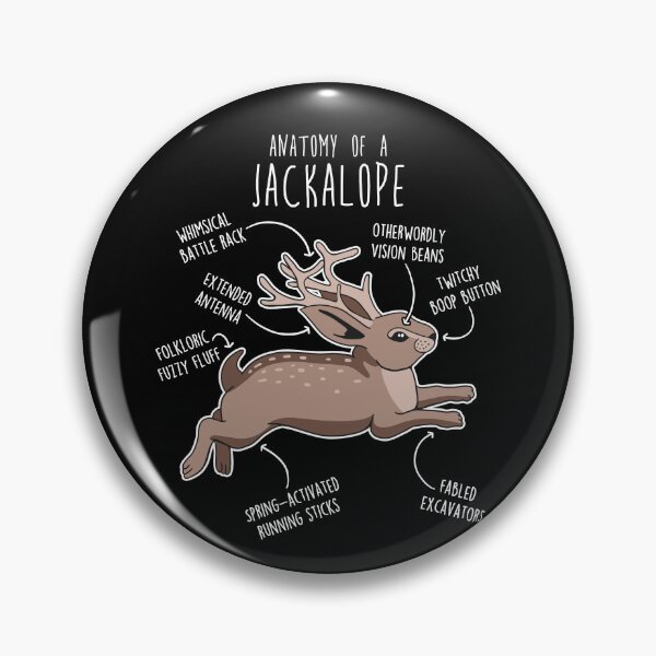 Item preview, Jackalope Anatomy designed and sold by Clara Hollins.