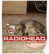 The bends cat Poster