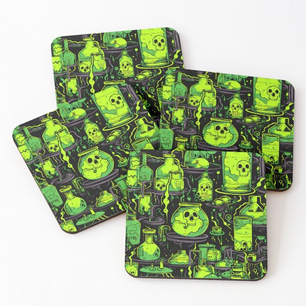 Aperçu de l'œuvre Neon Dayglo Toxic Sludgefest créée et vendue par AestheticNow.