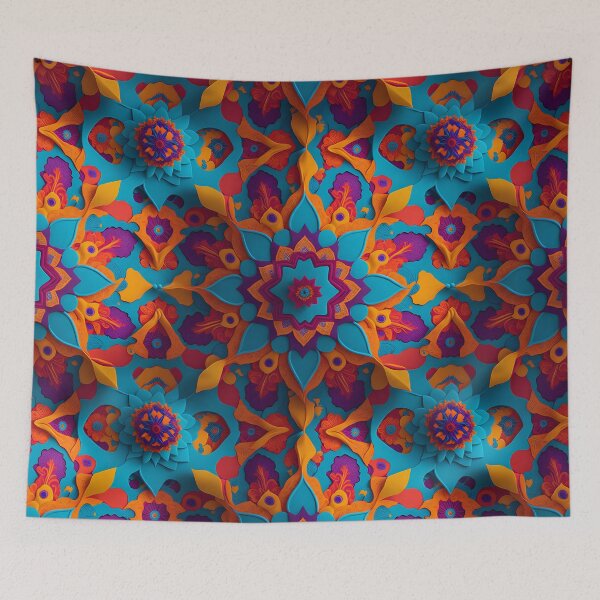 Item preview, Cosmic 3D Mandala Fusion: Exploring the Mesmerizing Universe designed and sold by DesignArtEmpire.