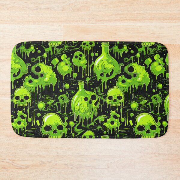 Item preview, Neon Dayglo Toxic Skull Sludgefest  designed and sold by AestheticNow.
