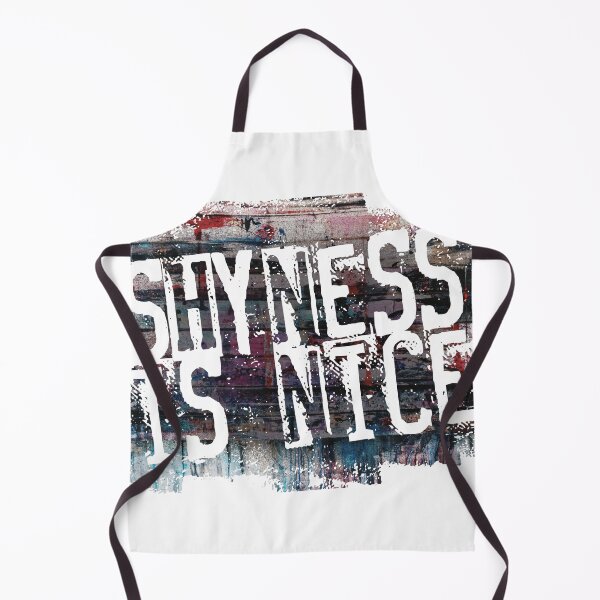 Item preview, Shyness is Nice Graffiti Song Title, Distressed Effect designed and sold by DefintionArt.