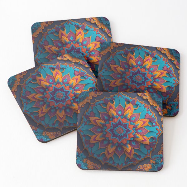 Item preview, Vibrant 3D Mandala Visions: The Spellbinding Tapestry designed and sold by DesignArtEmpire.