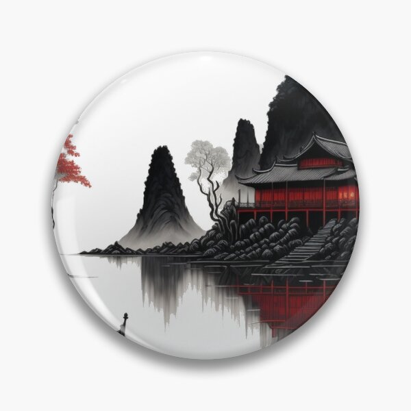 Item preview, Tranquil lake designed and sold by brokedeveloper.