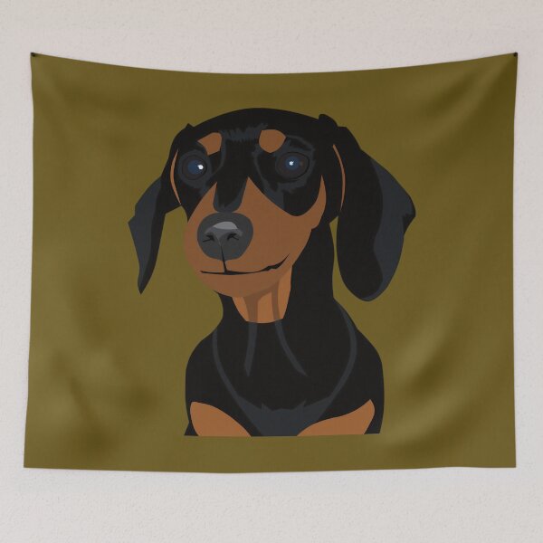Item preview, Black and Tan Dachshund Puppy - Large Print   	 designed and sold by pmxpgwuzu13.