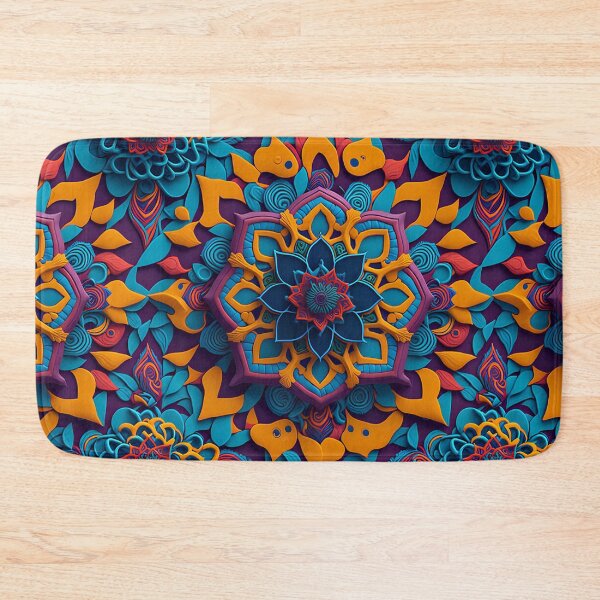Item preview, Enigmatic 3D Mandala Circles: Unraveling the Mysteries designed and sold by DesignArtEmpire.