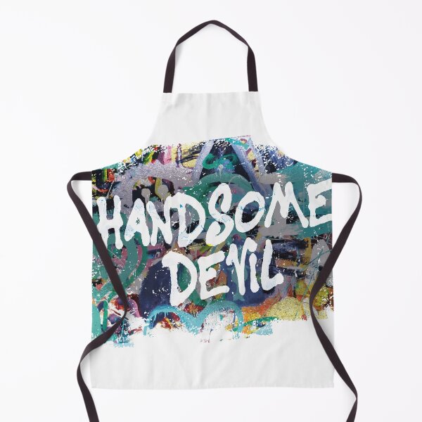 Item preview, Handsome Devil Graffiti Song Title by The Smiths designed and sold by DefintionArt.