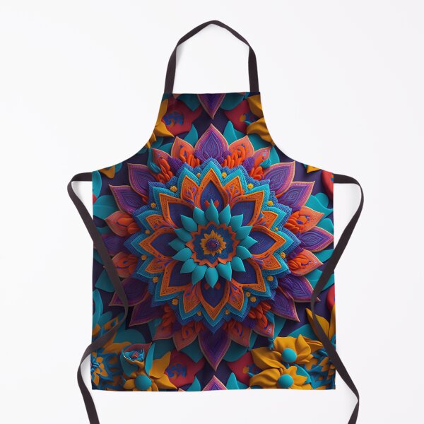 Item preview, Dancing with 3D Mandala: A Mesmeric Blend of Colors and Shapes designed and sold by DesignArtEmpire.