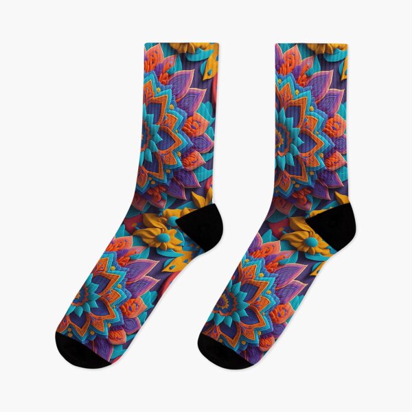 Item preview, Dancing with 3D Mandala: A Mesmeric Blend of Colors and Shapes designed and sold by DesignArtEmpire.
