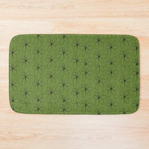 Item preview, Doodle Daisies (green) designed and sold by FullCircles.