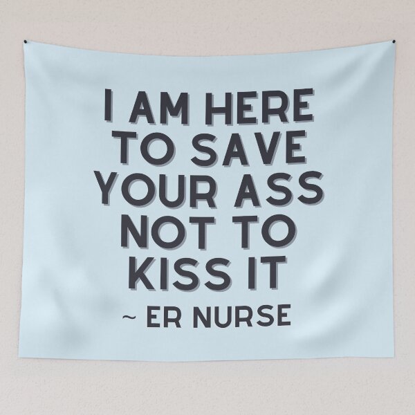 Item preview, I am here to save you - ER Nurse  designed and sold by thewaywardnp.