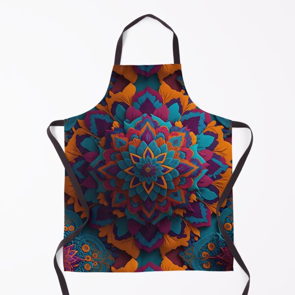 Artikelvorschau, Mystisches 3D-Mandala-Mirage: Ein faszinierendes Kaleidoskop der Farben entworfen und verkauft von DesignArtEmpire.