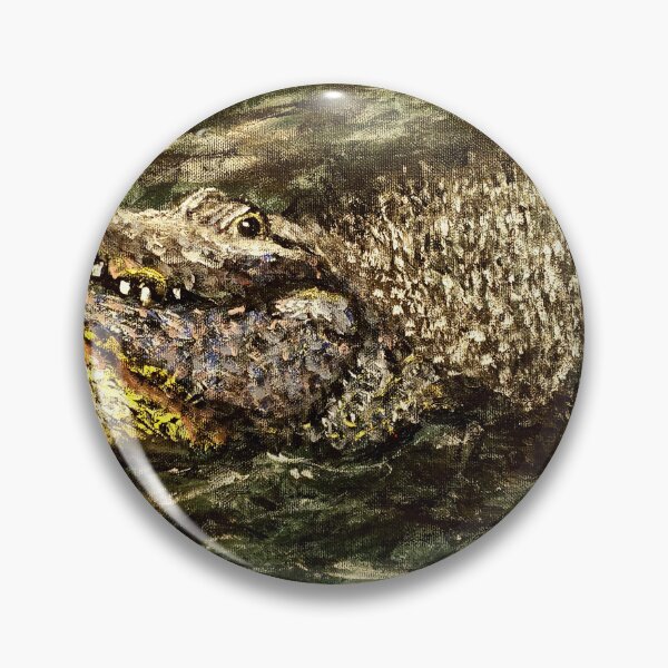 Item preview, Alligator Mating Ritual Water Bounce Growl designed and sold by RobbiePotterArt.