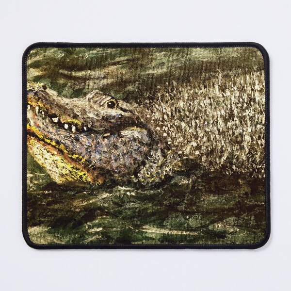 Item preview, Alligator Mating Ritual Water Bounce Growl designed and sold by RobbiePotterArt.