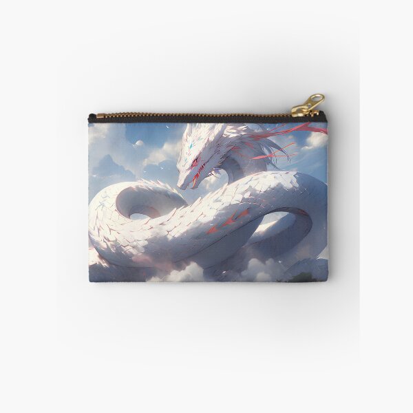 Item preview, Transcendent Serpent: Majestic White Dragon Soaring in the Sky designed and sold by Wylveragon.