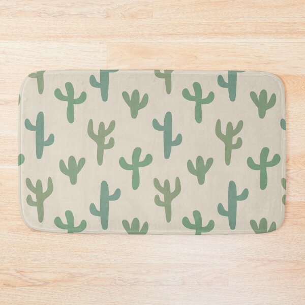 Item preview, Boho Green Cactus Desert Pattern designed and sold by CreativeDraws42.
