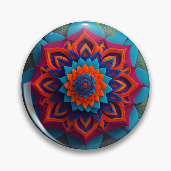 Item preview, The Art of 3D Mandala Wholeness: A Captivating Experience designed and sold by DesignArtEmpire.