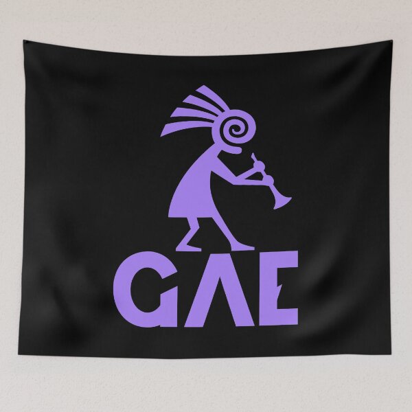 Item preview, Arawak kokopelli petroglyph GAE Designs logo designed and sold by GAEDesigns.