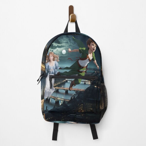 Item preview, Peter Pan & The Darling Children Flying Above London Peter Pan Inspired Art designed and sold by CDC40.