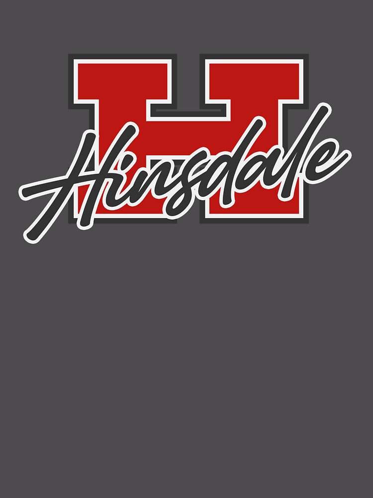 Thumbnail 6 von 6, Premium Oversized Pullover, Hinsdale Illinois Hometown Letter Jacket Design designt und verkauft von TheProfessor101.