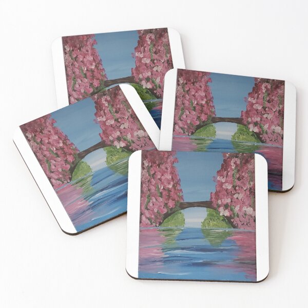 Item preview, Pink Flower Pond designed and sold by ssteeley.