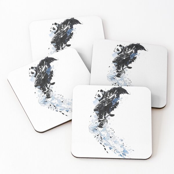 Item preview, Ethereal Elegance - Abstract Panda Design designed and sold by Bulbuc.