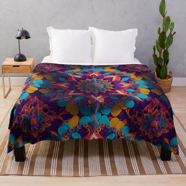 Item preview, Impresionante mandala 3D: donde los colores y las formas chocan designed and sold by DesignArtEmpire.