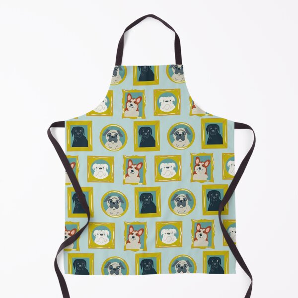 Item preview, Framed Puppy Portraits Pattern designed and sold by beestonestudio.