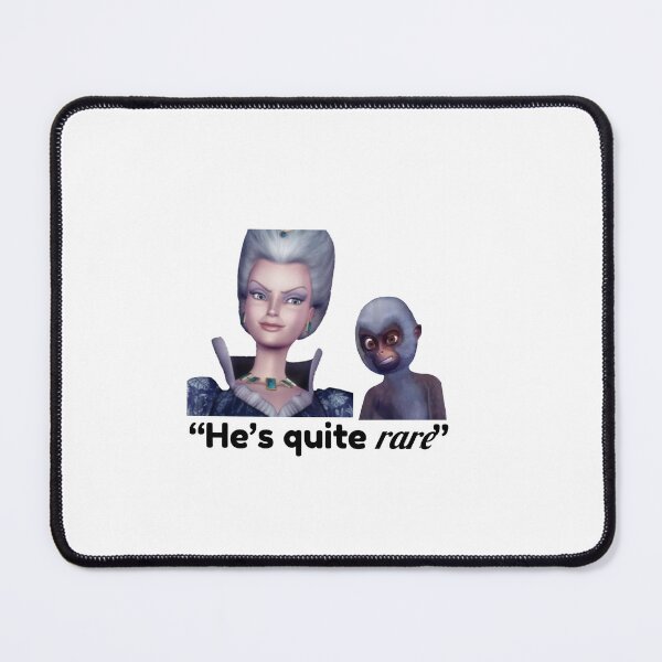 Item preview, "He's Quite Rare" with Dutchess Rowena and monkey designed and sold by Anakin.is. Panickin.