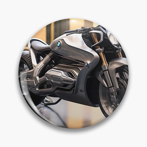 Item preview, sleek futuristic motorcycle designed and sold by boldbrushstroke.