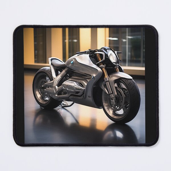 Item preview, sleek futuristic motorcycle designed and sold by boldbrushstroke.