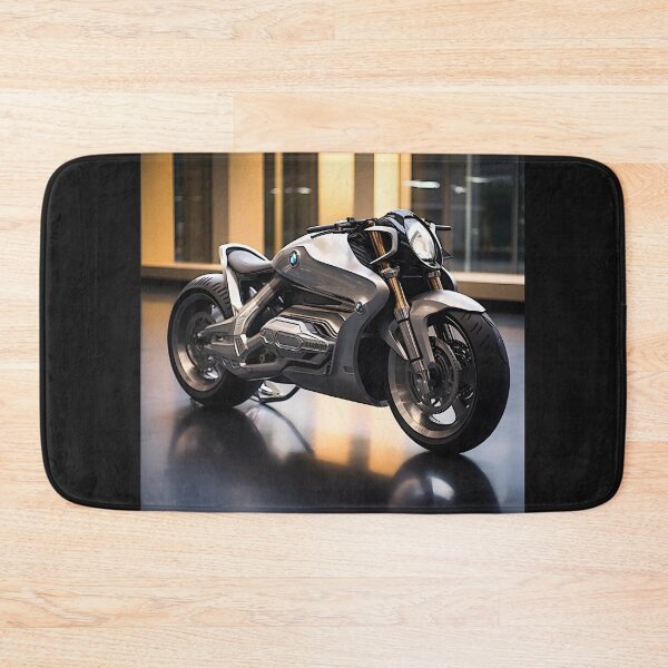 Item preview, sleek futuristic motorcycle designed and sold by boldbrushstroke.
