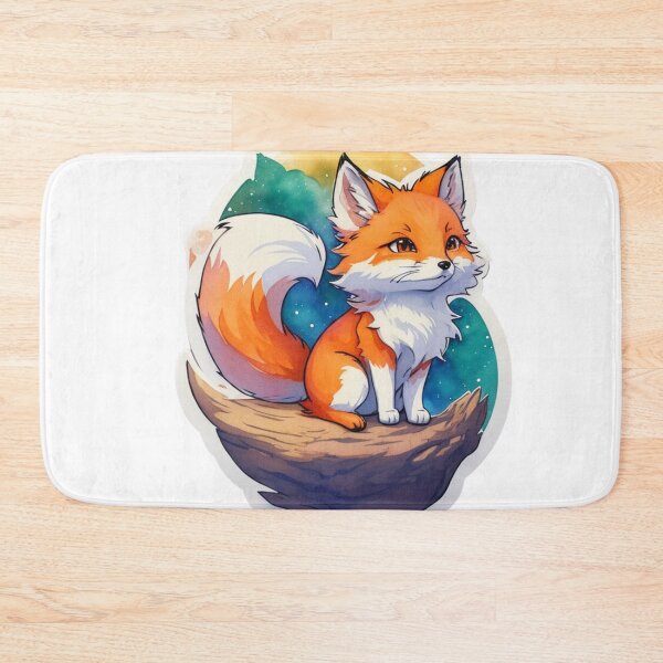 Item preview, Hand drawn Dreaming Fox, Fantasy Fox with Space Background designed and sold by YourNameMatters.