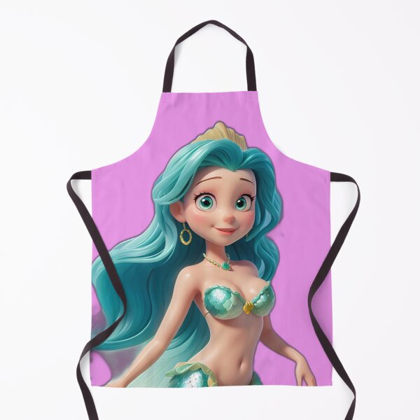 Item preview, Sirenas Kiddy Litt Sirena de los Tritones Fondo Rosa designed and sold by SirenasWorld.
